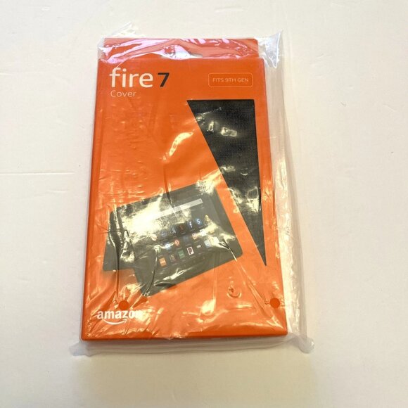 Amazon Fire 7 Tablet Case for 9th Generation Devices - Black - Picture 1 of 2